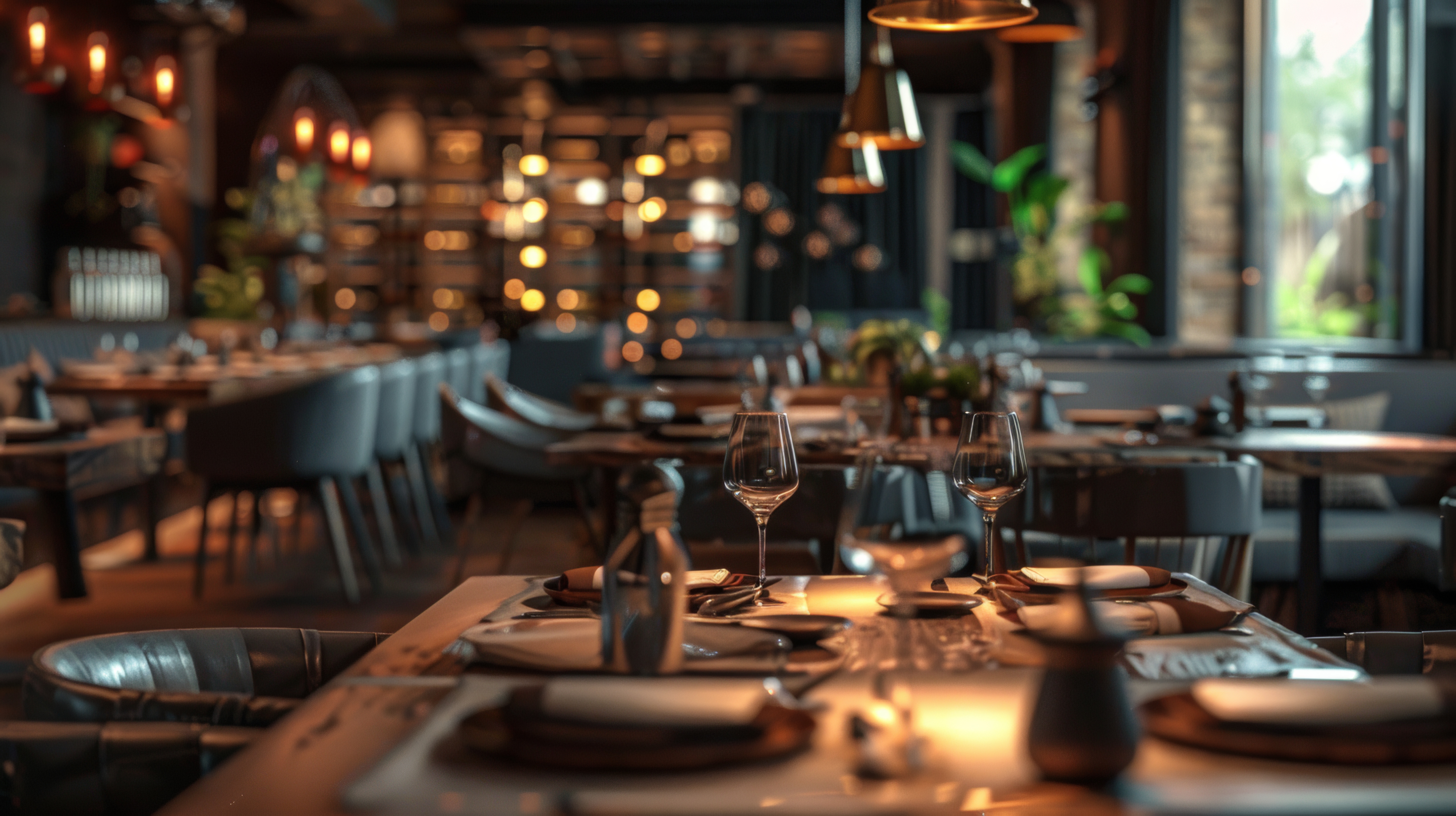 Restaurant interior